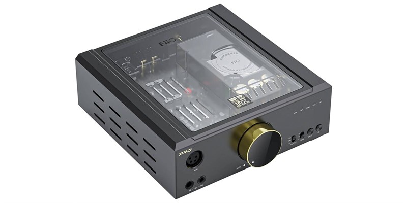 FiiO K9 Pro ESS Transparent – Ampli DAC desktop équilibré pour casques exigeants