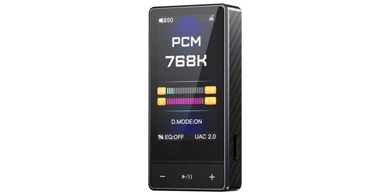 FiiO QX13 Noir – DAC portable 900mW en fibre de carbone avec PEQ 10 bandes