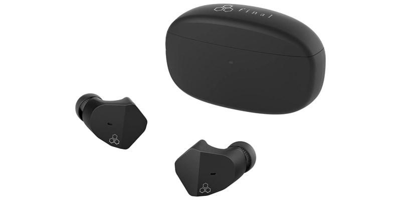 Final Audio ZE2000 Noir mat – Écouteurs audiophiles true wireless à distorsion ultra-faible