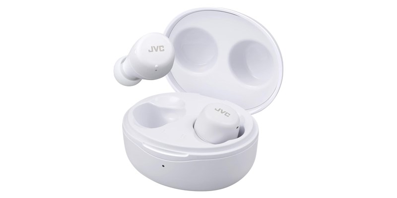 JVC HA-A6T Blanc – Écouteurs True Wireless ultra-légers IPX4 pour sport et mobilité