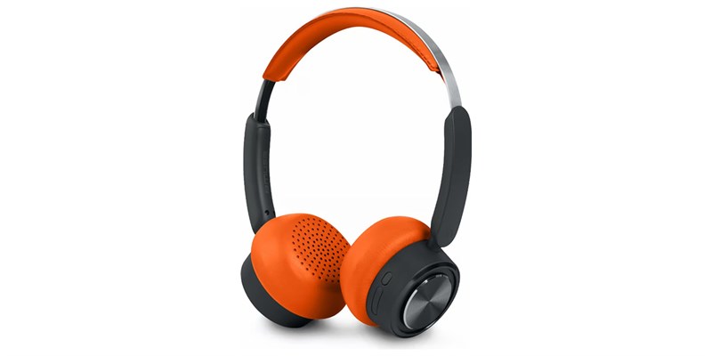 Muse M-271 DB Orange – Casque Bluetooth supra-auriculaire 65h d'autonomie