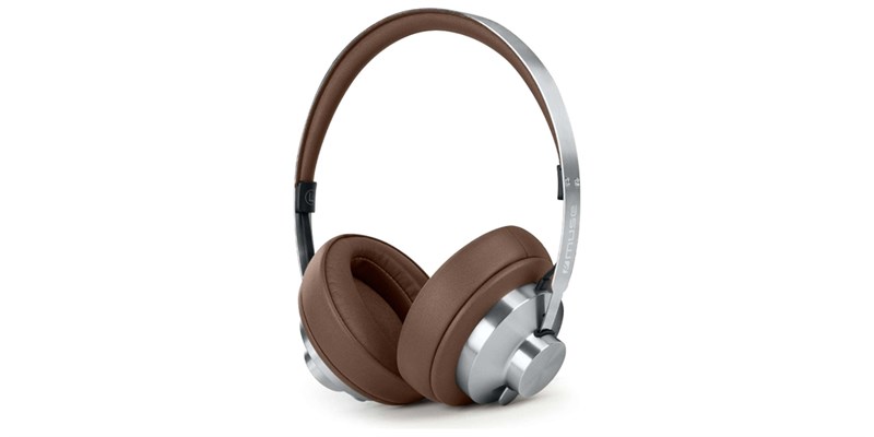 Muse M-298 SBR Marron – Casque Bluetooth ANC avec 66h d'autonomie