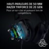 razer-blackshark-v3-x-hyperspeed-casque-esport-sans-fil-ultra-l-ger-270g-6 Razer BlackShark V3 X HyperSpeed – Casque esport sans fil ultra-léger 270g – vue détail