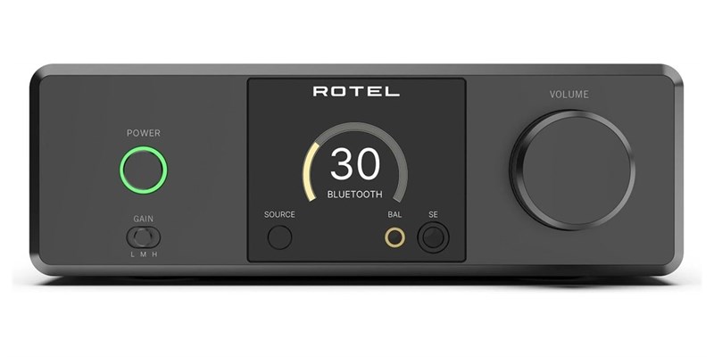 Rotel DX-3 – Amplificateur casque DAC Hi-Res avec sortie 4,4 mm symétrique