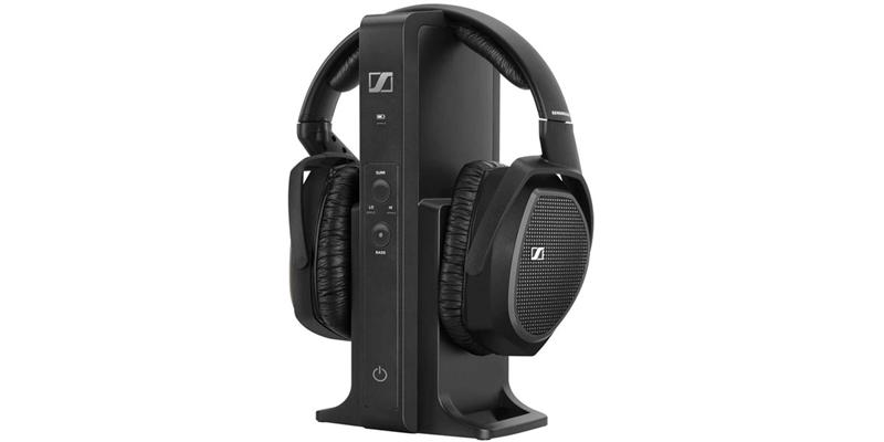 Sennheiser RS 175-U Noir – Casque TV sans fil UHF pour une liberté totale