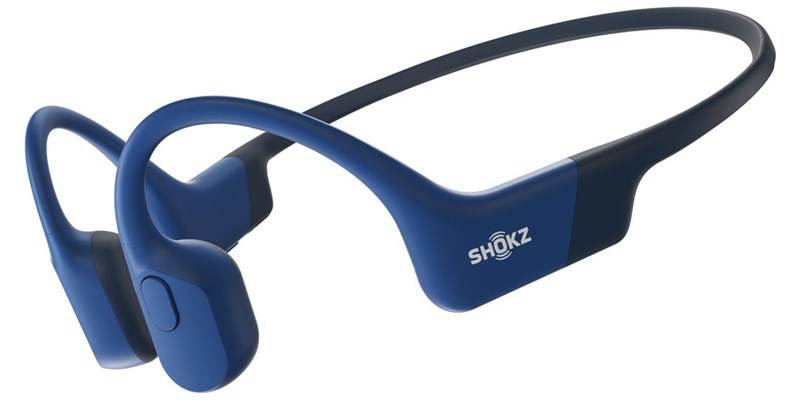 Shokz OpenRun Bleu USB-C – Casque conduction osseuse sport 12h