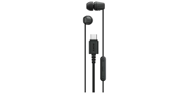 Sony IER-EX15C Noir – Écouteurs USB-C filaires pour le quotidien