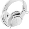 ath-m20x-white Audio-Technica ATH-M20x White – Casque monitoring studio fermé pour débutants