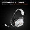 Beyerdynamic MMX 230 Wireless – Casque gaming sans-fil 60h et batterie remplaçable – vue détail