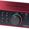 Focusrite Scarlett 2i2 Studio 4th Gen – Pack home-studio complet avec convertisseurs pro – vue détail