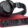 Focusrite Scarlett 2i2 Studio 4th Gen – Pack home-studio complet avec convertisseurs pro