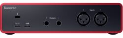 Focusrite Scarlett 2i2 Studio 4th Gen – Pack home-studio complet avec convertisseurs pro – vue détail