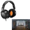 Neumann NDH 20 Black Edition RIME Pack – Casque studio fermé pour monitoring pro et immersion binaurale