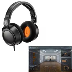 Neumann NDH 20 Black Edition RIME Pack – Casque studio fermé pour monitoring pro et immersion binaurale