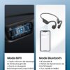 Guudsoud X7 – Écouteurs conduction osseuse IP68 pour natation et sport – vue détail