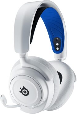 SteelSeries Arctis Nova 7P – Casque gaming sans fil PS5, autonomie 38h et micro IA – vue détail