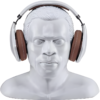 Oehlbach XXL Headphone Stand In Silence Blanc Oehlbach XXL Headphone Stand In Silence Blanc