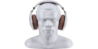 Oehlbach XXL Headphone Stand In Silence Blanc