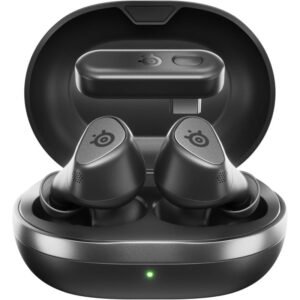 SteelSeries Arctis GameBuds – Écouteurs gaming 2.4GHz, ANC et 40h d'autonomie