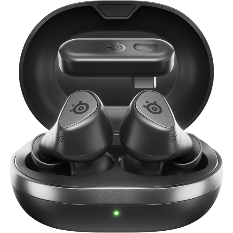 SteelSeries Arctis GameBuds – Écouteurs gaming 2.4GHz, ANC et 40h d'autonomie